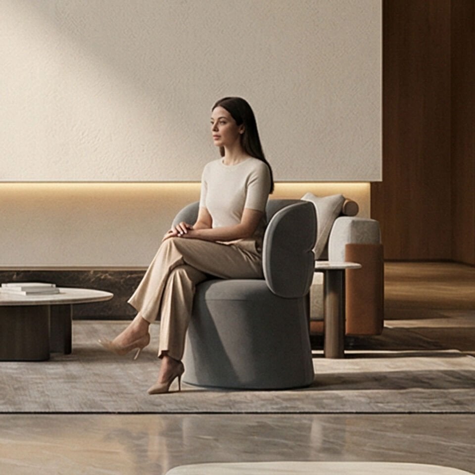 Latte Berjer  Bekleme Koltuğu