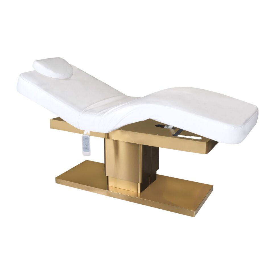 Naomi Lg Cilt Bakım, Masaj ve Terapi Yatağı Gold (3 Motors)