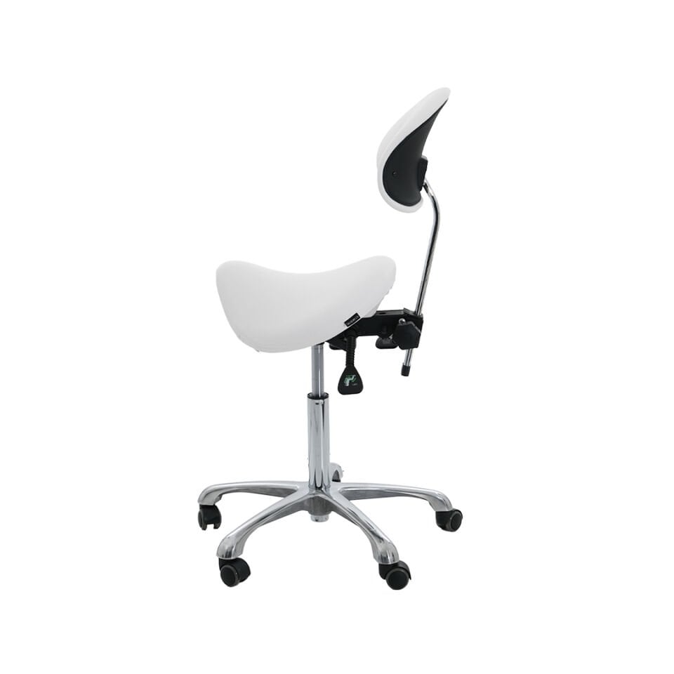 Nero Saddle Stool Tabure